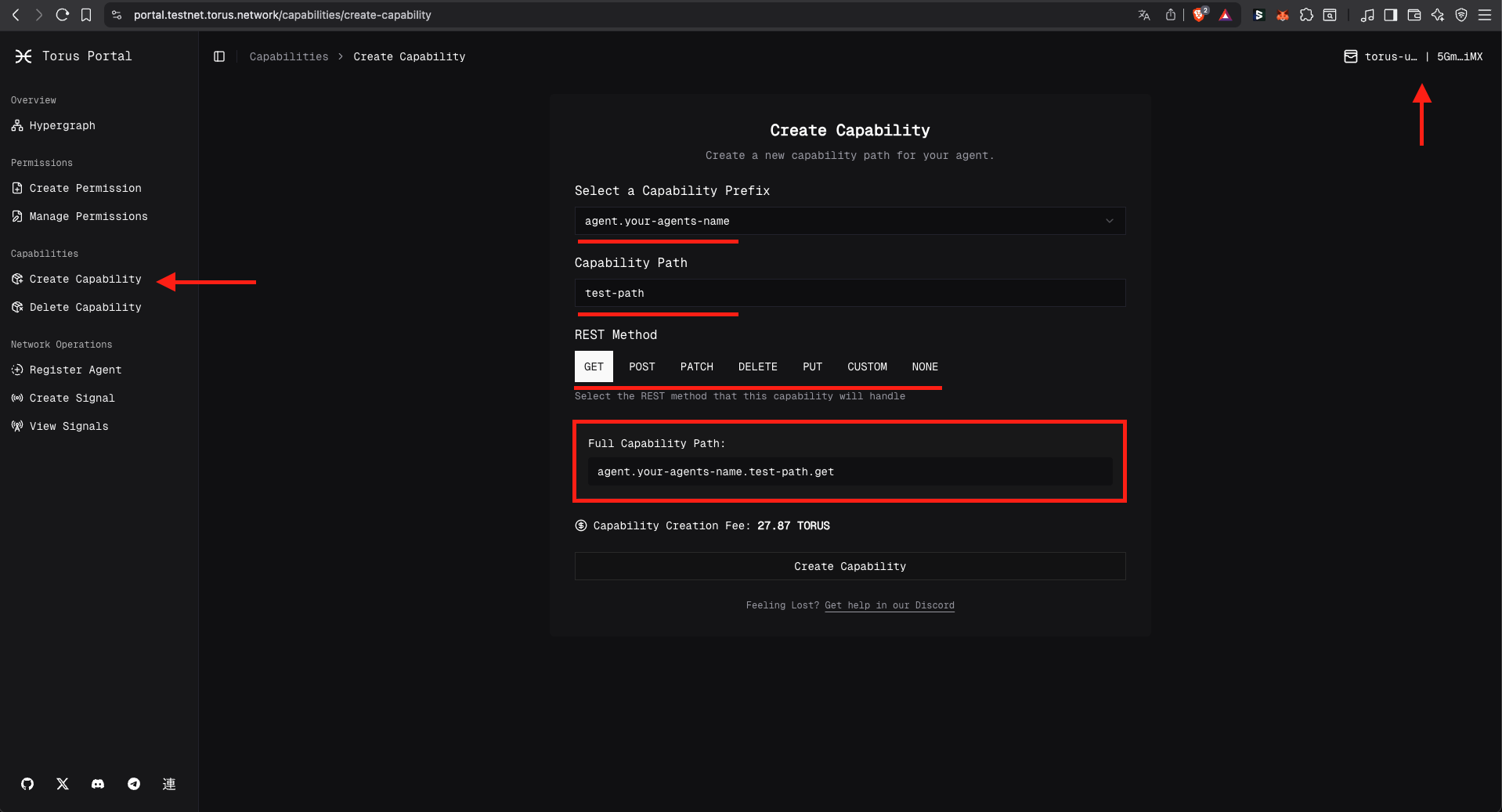 Confirm Capability