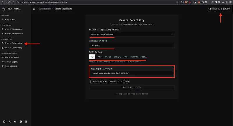 Confirm Capability
